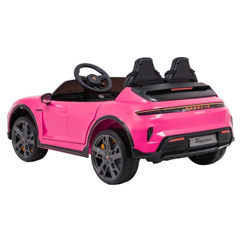 Autko dla dzieci Porsche Taycan Turbo S Różowy BDM0988.ROZ